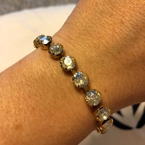 Victoria Lynn gold & silver iridescent bracelet